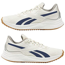 Load image into Gallery viewer, Reebok Women's Floatride Energy Grow Running Shoe - Color: Classic White/Brave Blue/Boulder Grey - Size: 6.5 - Width: Regular

