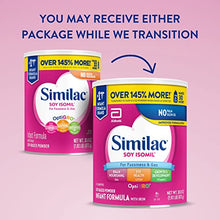 Load image into Gallery viewer, Similac Soy Isomil Infant Formula with Iron, Powder, 30.8 oz (Pack of 4)
