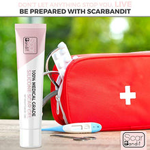 Load image into Gallery viewer, Scarbandit Medical Grade Silicone Scar Gel - Advanced Reducer for C-Section and Stretch Marks, Surgical, Acne Scars, Burn Wound - No Odor, Clear Spot Remover for the Face and Body - 25g, 0.88oz.
