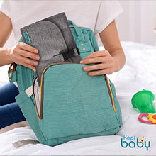 Load image into Gallery viewer, Portable Diaper Changing Pad, Portable Changing pad for Newborn Girl &amp; boy - Baby Changing Pad with Smart Wipes Pocket – Waterproof Travel Changing Station kit - Baby Gift by Kopi Baby
