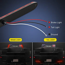 Load image into Gallery viewer, Nilight - TL-10 2PCS 16” 11 LED Red Trailer Light Bar for Park Stop Turn signals Tail Brake Light DOT Compliant IP65 Waterproof Truck Trailer Marker ID Bar, 2 Years Warranty
