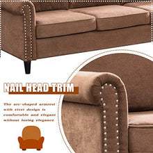 Load image into Gallery viewer, Sofa Set Sectional Sofa for Living Room Modern Sofa Couch and Sofas Contemporary Fabric Loveseat Sofa for Home Furniture 3 Seat Futon
