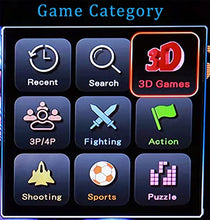 Load image into Gallery viewer, RegiisJoy 5000 in 1 Wireless Pandora Box 30S Bluetooth Arcade Game Console for PC &amp; Projector &amp; TV, 2-4 Players, 1280X720, 3D Games, Search/Hide/Save/Load/Pause Games, Favorite List
