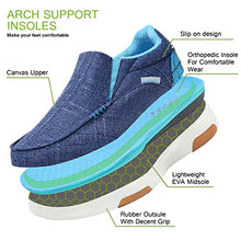 Load image into Gallery viewer, OrthoComfoot overpronation Shoes Women,Diabetic Supportive Sneakers for bunions,Heel and Foot Pain Relief Casual Shoes Size 9
