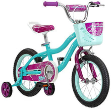 Load image into Gallery viewer, Schwinn Elm Girls Bike for Toddlers and Kids, 14-Inch Wheels, Teal
