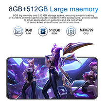 Load image into Gallery viewer, Mobile Phone, S27plus Android 10.0, 6.8-inch Water Drop Full Screen, Unlocked 5G Smartphone SIM Free Calls, 4800mAh Large Battery Fast Charging, 13MP+24MP Dual Camera, 8GB+512GB, Fingerprint, Face I
