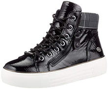 Load image into Gallery viewer, Dockers by Gerli Women's Low-Top Sneakers, Schwarz Asphal, US 7.5
