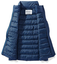 Load image into Gallery viewer, Amazon Essentials Girl's Lightweight Water-Resistant Packable Puffer Vest, Navy, Medium
