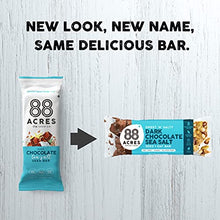 Load image into Gallery viewer, 88 Acres Granola Bars | Dark Chocolate Sea Salt | Gluten Free, Nut-Free Oat and Seed Snack Bar | Vegan &amp; Non GMO | 12 Pack
