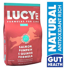 Load image into Gallery viewer, Lucy Pet Formulas for Life - Sensitive Stomach &amp; Skin Dry Dog Food, All Breeds &amp; Life Stages - Salmon, Pumpkin, &amp; Quinoa

