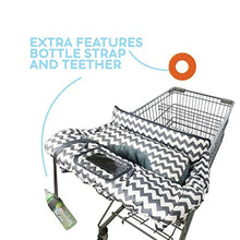 Load image into Gallery viewer, BabysDrive Shopping Cart Cover for Baby, with Cushion Included, High Chair Cover, Large Size, Loaded with Baby-Friendly Features, Fits All Shopping Carts
