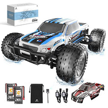 Load image into Gallery viewer, DEERC 9200E Large Hobby RC Cars, 48 KM/H 1:10 Scale Fast High Speed Remote Control Car for Adult Boy,Extra Shell 4WD 2.4GHz Off Road Monster RC Truck Toy All Terrain Racing,2 Batteries for 40 Min Play
