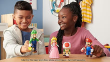 Load image into Gallery viewer, The Super Mario Bros. Movie - 5 Inch Action Figure Series 1 – Princess Peach Figure with Umbrella Accessory
