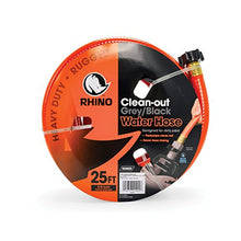 Load image into Gallery viewer, Camco 22990 25ft RhinoFLEX 5/8" ID Gray/Black Water Tank Clean Out Hose | Ideal For Flushing Black Water, Grey Water or Tote Tanks , Orange
