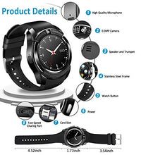 Load image into Gallery viewer, Android Smart Watch for Women Men, 2020 Bluetooth Smartwatch Smart Watches Touchscreen with Camera, Cell Phone Watch with SIM Card Slot Compatible Android iOS Samsung Phone Note Adult
