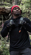 Load image into Gallery viewer, The Official Glove of Marshawn Lynch - Bionic Gloves Beast Mode Men's Full Finger Fitness/Lifting Gloves w/ Natural Fit Technology, Black (PAIR), Large
