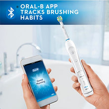 Load image into Gallery viewer, Oral-B Pro 5000 Smartseries Power Rechargeable Electric Toothbrush with Bluetooth Connectivity, White Edition
