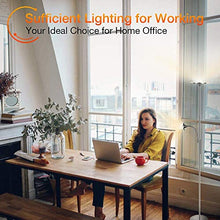 Load image into Gallery viewer, LED Floor Lamp - Modern Standing Lamp, 18W+5W Energy Saving, Dimmable &amp; Adjustable, Metal Material, 3000K Warm White - Sky Torchiere Floor Lamps for Living Room, Bedroom, Office, Reading
