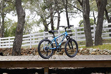 Load image into Gallery viewer, Huffy Kids Hardtail Mountain Bike for Boys, Stone Mountain 20 inch 6-Speed, Metallic Cyan (73808)
