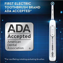 Load image into Gallery viewer, Oral-B 7500 Power Rechargeable Electric Toothbrush with Replacement Brush Heads and Travel Case, White
