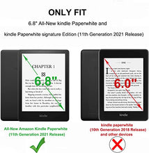 Load image into Gallery viewer, FANRTE Case Fits Amazon 6.8" Kindle Paper White(11th Generation 2021 Release) and Signature Edition,Ultra-Thin and Lightweight PU Leather Smart Protective case with Auto Wake/Sleep(Grey)

