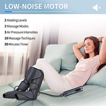 Load image into Gallery viewer, CINCOM Foot and Leg Massager with Heat, Air Compression Leg Massager for Circulation and Muscles Relaxation - 3 Modes, 3 Intensities, 2 Heating Super Quiet
