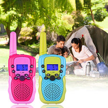 Load image into Gallery viewer, Selieve Toys for 3-12 Year Old Girls, Walkie Talkies for Kids 22 Channels 2 Way Radio Toy with Backlit LCD Flashlight, 3 Miles Range for Outside, Camping, Hiking

