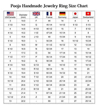 Load image into Gallery viewer, oyster copper turquoise ring 925 sterling silver ring bohemian ring hexagon turquoise ring dainty ring turquoise jewelry handmade ring gemstone ring silver rings for women gypsy ring wedding ring
