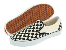 Load image into Gallery viewer, Vans Classic Slip-on (7 B(M) US Women/5.5 D(M) US Men, Black/Off White Check)
