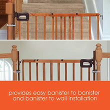 Load image into Gallery viewer, Summer Banister to Banister Universal Gate Mounting Kit – Fits Round or Square Banisters, Accommodates Most Hardware &amp; Pressure Mount Baby Gates up to 37” Tall, Gate Sold Separately
