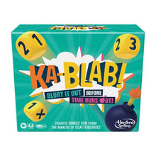 Load image into Gallery viewer, Ka-Blab! Family Game for Kids and Adults, Party Board Games, from The Makers of Party Games Like Scattergories, 2-6 Players, Ages 10+
