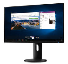 Load image into Gallery viewer, Acer ET241Y Abmir 23.8" Full HD (1920 x 1080) IPS Zero Frame Monitor with Tilt/Height Adjustment and Built-in Speakers (HDMI &amp; VGA port),Black
