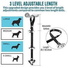 Load image into Gallery viewer, 2 Pack Dog Doorbells Premium Quality Training Potty Great Dog Bells Adjustable Door Bell Dog Bells for Potty Training Your Puppy The Easy Way - Premium Quality - 7 Extra Large Loud 1.4 DoorBells
