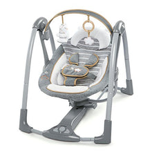 Load image into Gallery viewer, Ingenuity Boutique Collection Swing 'n Go Portable Swing - Bella Teddy
