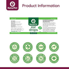 Load image into Gallery viewer, NaturPet Ear Drops for Dogs &amp; Cats | Use for Cleaning, Prior to Swimming, Stinky, Smelly Ears, Itchy Ears | All Natural Herbal Drops 10mL
