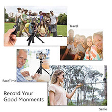 Load image into Gallery viewer, Bluehorn All in one Portable 40 Inch Aluminum Alloy Selfie Stick Phone Tripod with Wireless Remote Shutter for iPhone 12 11 pro Xs Max Xr X 8 7 6 Plus, Android Samsung Smartphone Vlogging Live Stream
