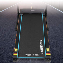 Load image into Gallery viewer, ECHANFIT Treadmill Folding Electric Motorized Running Machine 17'' Wide Tread Belt 8.5 MPH Max Speed LCD Display and Cup Holder Easy Assembly with 15 Preset Programs Perfect for Home Use
