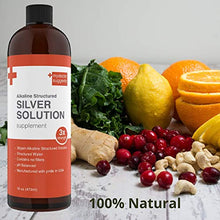 Load image into Gallery viewer, My Doctor Suggests Structured Colloidal Silver Liquid Solution 30ppm Mineral Alkaline 16 Oz- Immune Support Supplement
