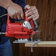 Load image into Gallery viewer, WORKPRO 25-piece T-Shank Jig Saw Blade Set with Storage Case, Made with HCS/HSS/BIM, Assorted Blades for Wood, Plastic and Metal Cutting

