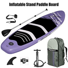 Load image into Gallery viewer, FBSPORT 10'6'' Premium Inflatable Stand Up Paddle Board, Yoga Board with Durable SUP Accessories &amp; Carry Bag | Wide Stance, Surf Control, Non-Slip Deck, Leash, Paddle and Pump for Youth &amp; Adult
