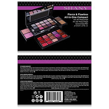 Load image into Gallery viewer, SHANY Fierce &amp; Flawless All-in-One Makeup Set Compact with Mirror, 15 Eye Shadows, 2 Bronzers, 2 Blushes and 15 Lip/Eye Glosses - Applicators Included
