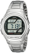 Load image into Gallery viewer, Casio Men's Wave Ceptor Quartz Watch with Stainless Steel Strap, Silver, 24 (Model: EAW-WV-58DA-1AV)
