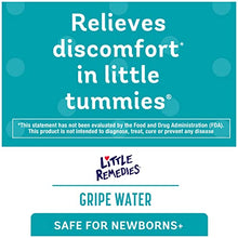 Load image into Gallery viewer, Little Remedies Gripe Water-No Alcohol, Sodium Bicarbonate, Artificial Color &amp; Gluten Free-Safe for Newborns, 4 Fl. Oz (Pack of 1)
