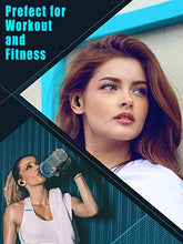 Load image into Gallery viewer, True Wireless Earbuds, Viixm in-Ear IPX6 Waterproof Bluetooth Headphones with Stereo Calls, Easy Pairing, Single/Twin Mode for Office/Gym/Travel (Black)
