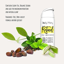 Load image into Gallery viewer, Body Merry Retinol Face Moisturizer &amp; Eye Cream for Face, Neck and Eyes | Anti Aging, Facial Moisturizer, Wrinkle Cream and Acne Spot Treatment with Retinol &amp; Hyaluronic Acid (3.4 oz)
