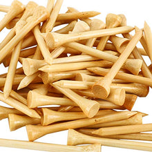 Load image into Gallery viewer, Yaegoo 1,000 Premium Bamboo Golf Tees 2-3/4 inch Length - Eco-Friendly - 7X Stronger Than Wood Tees
