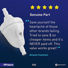 Load image into Gallery viewer, Polaris Genuine Parts G52 Backup Valve Replacement Kit for Automatic Pressure-Side Pool Cleaner VacSweep 280, 380, 180
