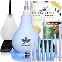 Load image into Gallery viewer, Medisential Enema Bulb Kit – Large 12oz (375ml) + 7oz (207ml) Anal Douche for Women and Men - A Premium Silicone Enema Kit That is BPA &amp; Phthalates Free - Full Instructions and Guide Included.
