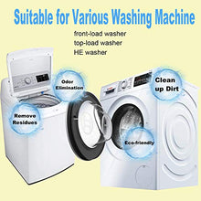 Load image into Gallery viewer, [32 Pack] Taffy's Washing Machine Cleaner Effervescent Tablets,Solid Washer Deep Cleaning Tablet, Triple Decontamination Remover with Natural Biological Formula, for Front and Top Load Machiners
