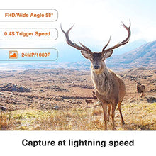 Load image into Gallery viewer, WingHome 4G-LTE Trail Camera with Solar Panel Battery Charger Kit, Wildlife Cellular Camera with SIM Card Phone APP
